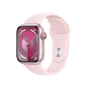 Apple Watch Series 9 Boîtier en Aluminium (45 mm / GPS) - Bracelet Sport Rose