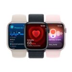 Apple Watch Series 9 Boîtier en Aluminium (45 mm / GPS) - Bracelet Sport Rose