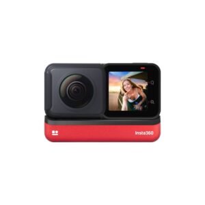 Caméra sport Insta360 ONE RS Twin edition Lens 360 Noir et rouge