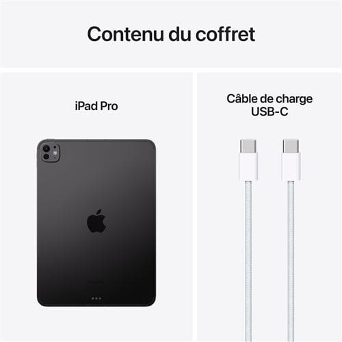 Tablette Apple Ipad Pro 11 M4 2 To Noir Sidéral