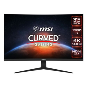 Ecran PC Gaming Msi G321CU 31,5" Incurvé UHD Noir