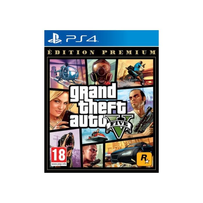 GTA V Édition Premium Online PS4