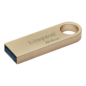 Clé USB 64 Go DataTraveler USB 3.2 kingston Dorée