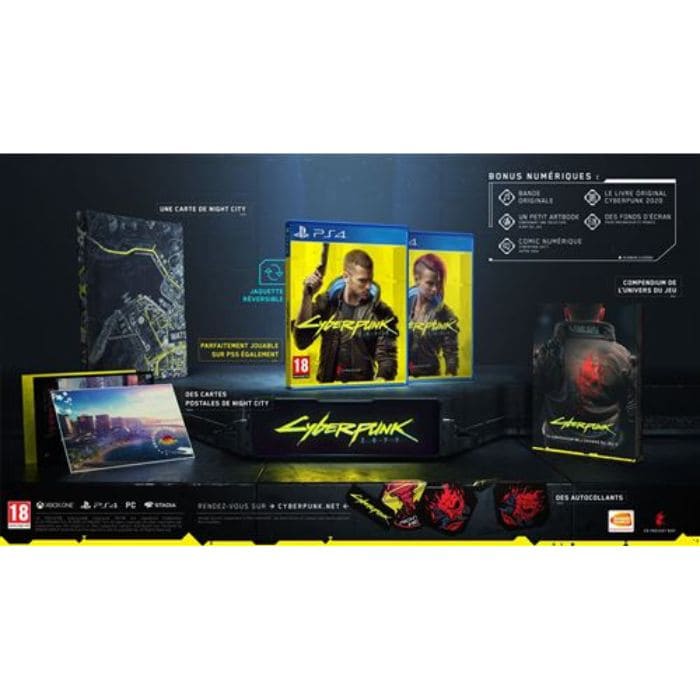 Cyberpunk 2077 Edition Day One PS4 blaqin