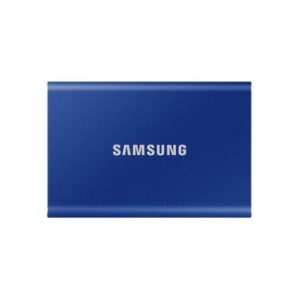 Disque SSD Externe Samsung Portable T7 2 To USB 3.2 Bleu indigo