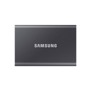 Disque SSD Externe Samsung Portable T7 500 Go USB 3.2 Gris titane