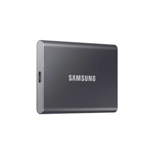 Disque SSD Externe Samsung Portable T7 2 To USB 3.2 Gris titane