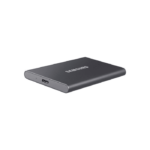 Disque SSD Externe Samsung Portable T7 500 Go USB 3.2 Gris titane