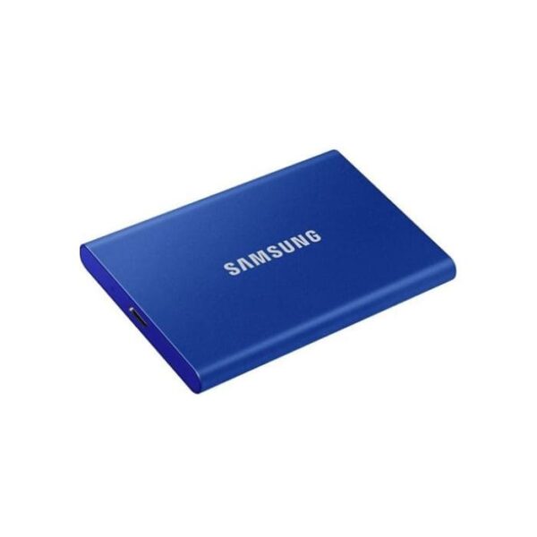 Disque SSD Externe Samsung Portable T7 1 To USB 3.2 Bleu indigo